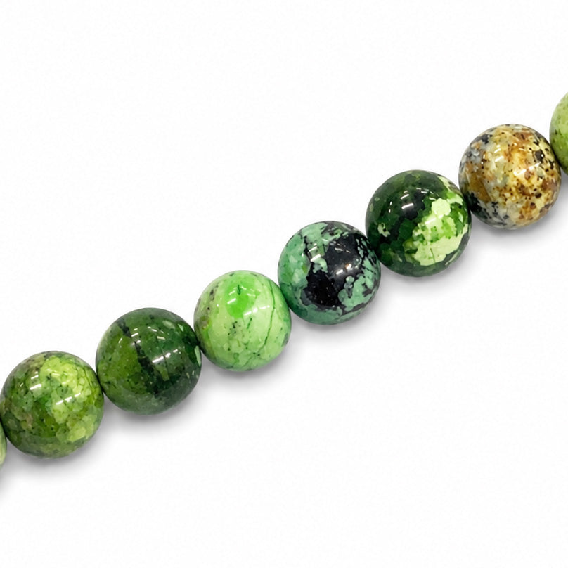 Variscite 10mm Round - Approx 38pcs