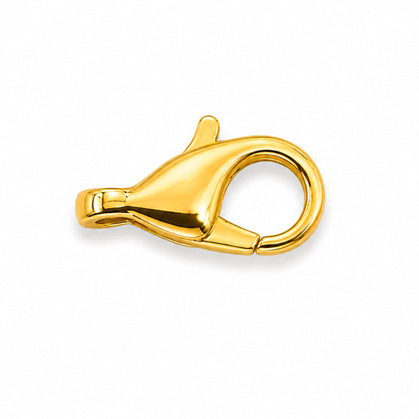 12mm Gold Lobster Clasps – 10pcs