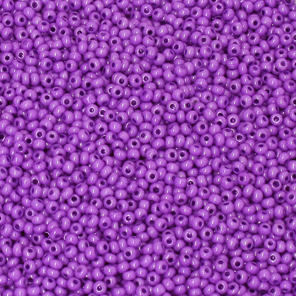 #11/0 ROCAILLES - APPROX 40G - ALABASTER PURPLE