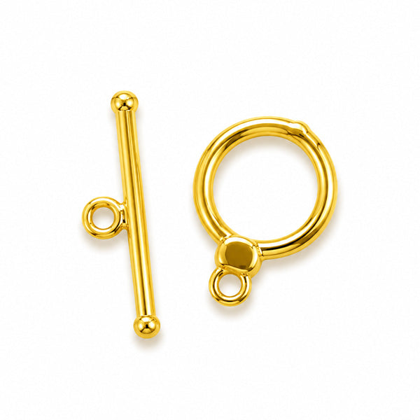 16mm Gold Toggle - 4 sets