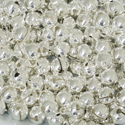 JINGLE BELLS 6MM SILVER - 50PCS