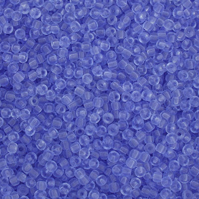 #8/0 SEED BEADS - APPROX 100G - TRANSPARENT LIGHT BLUE