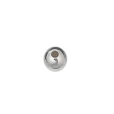 6 mm sterling silver ball 1pc