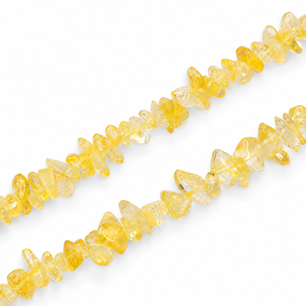 Citrine Chip Beads - 78cm Strand