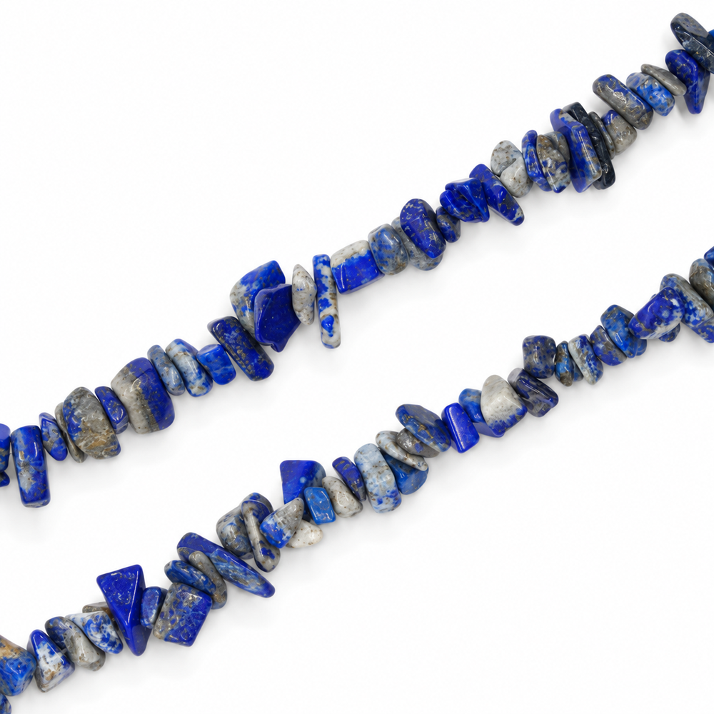 Lapis Lazuli Chip Beads - 86cm Strand