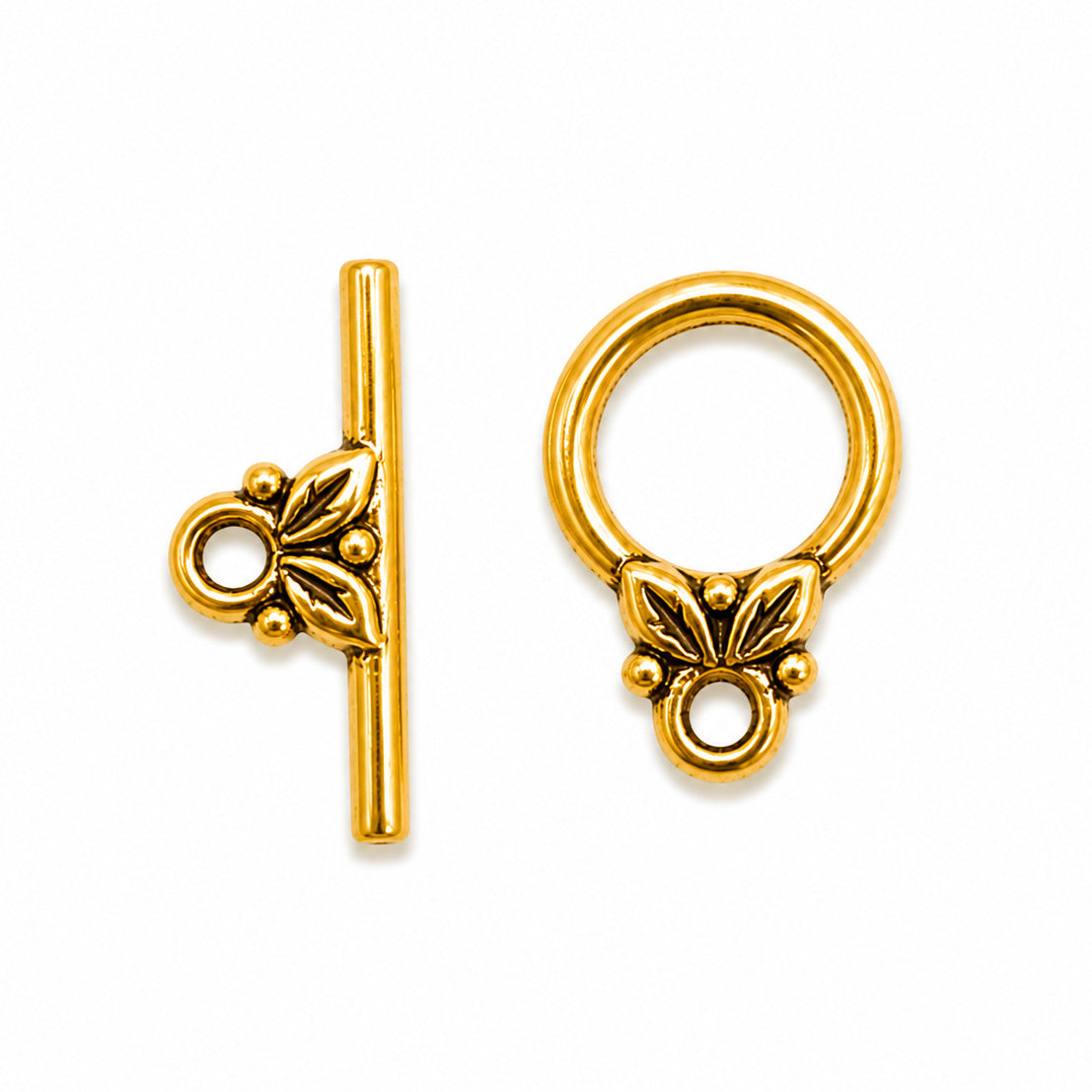 18mm Gold Toggles - 20 sets