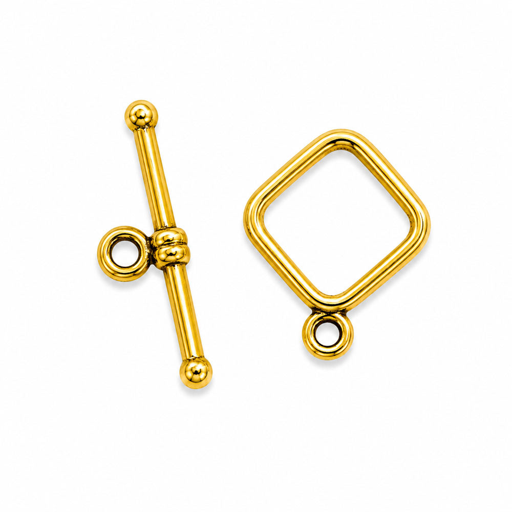 14mm Gold Toggle - 14 sets