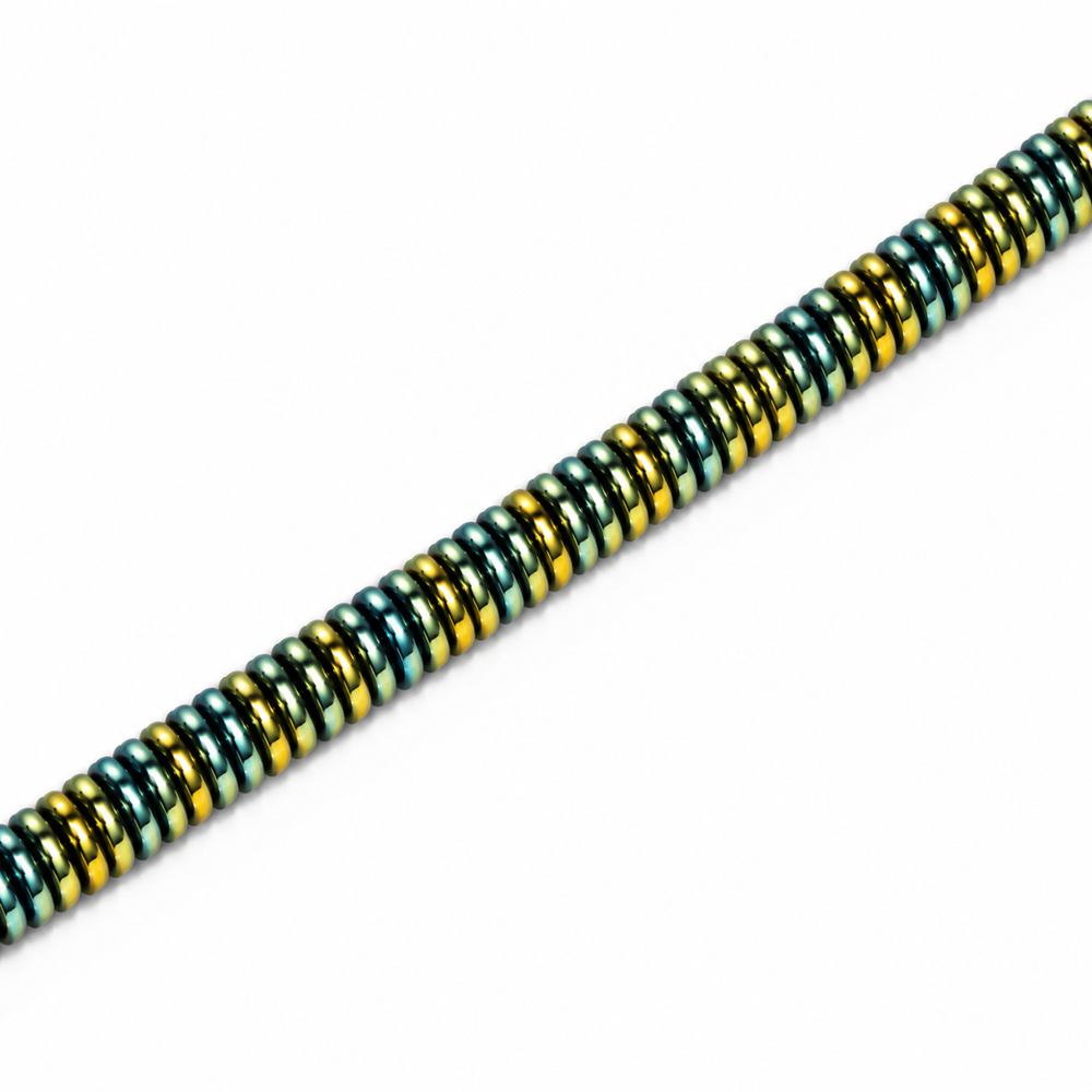 Hematite 6x1mm Disc Beads - Approx. 240pcs