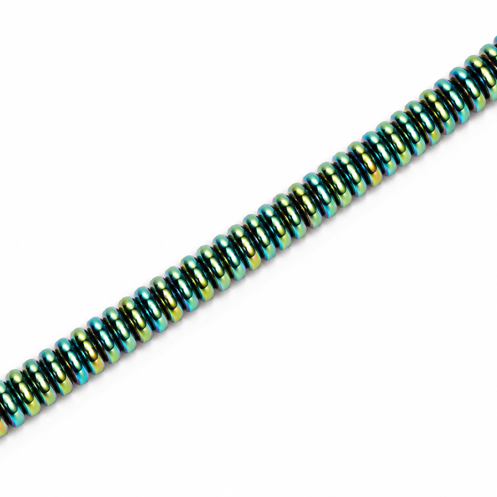 Hematite 6x3mm Disc Beads - Approx. 130pcs