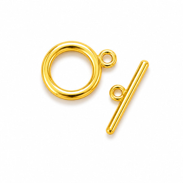 12mm Gold Toggle - 4 sets