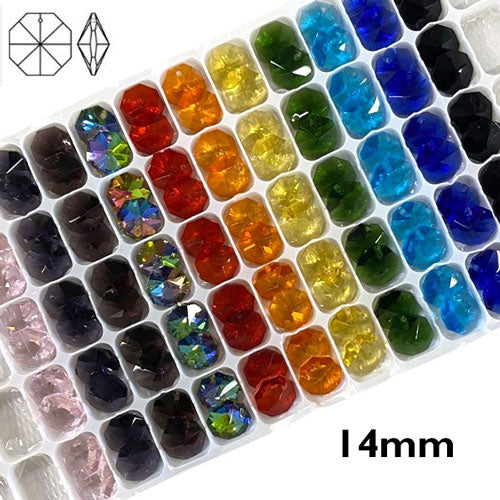 14 MM OCTAGON 1 HOLE - 10 PCS