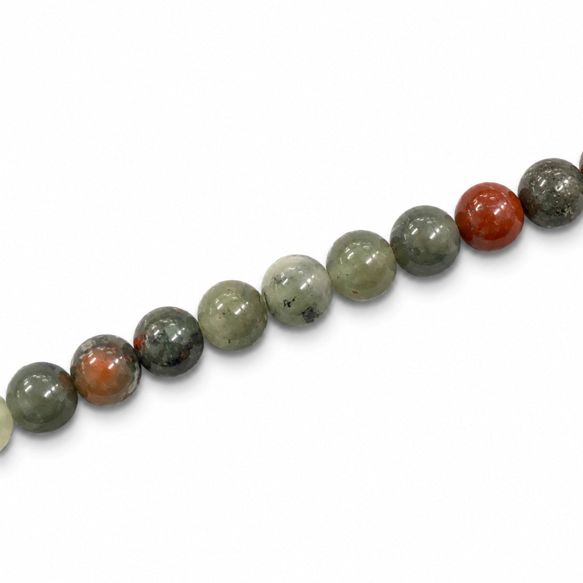 Bloodstone African 6mm Round - Appox 58pcs