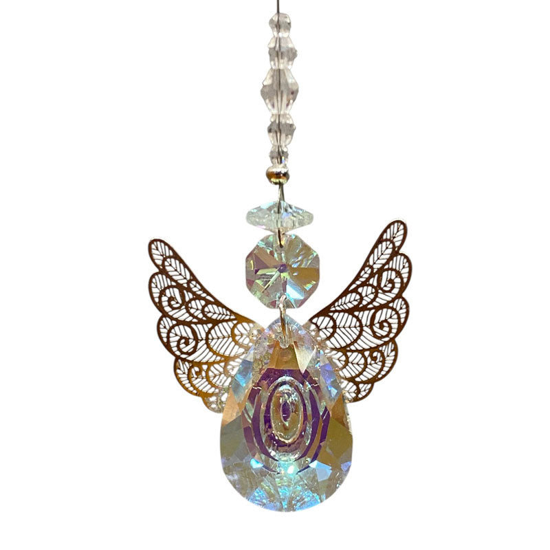 ANGEL DECORATION AB WITH SILVER WINGS (KIT DOES NOT INCLUDE GLUE)