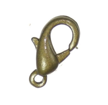 12mm antique clasp 12 pcs