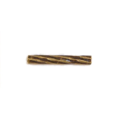 14x2mm antique straight metal tube 85pcs