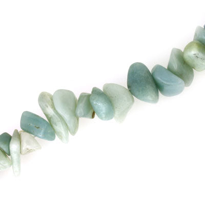 AMAZONITE CHIP LARGE - 90 CM STRAND