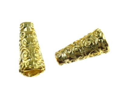 18x10mm gold 8pcs