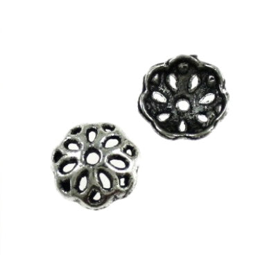 12mm silver 22pcs