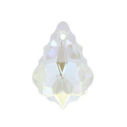 16 MM CRYSTAL BAROQUE BEADS CLEAR - 5 PCS