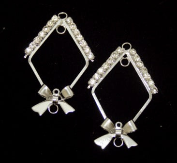 38mm diamante hanger 2pcs