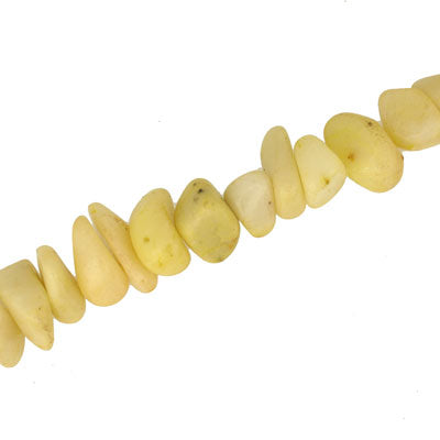 CHUNKY CHIP LEMON - APPROX - 90 CM STRAND