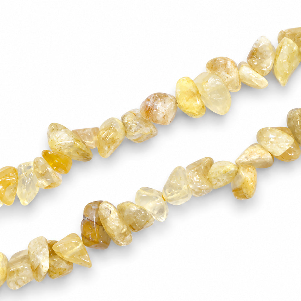 Citrine Large Chip Beads - 85cm Strand