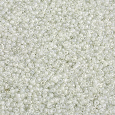 #11/0 SEED BEADS - APPROX 100G - CRYSTAL