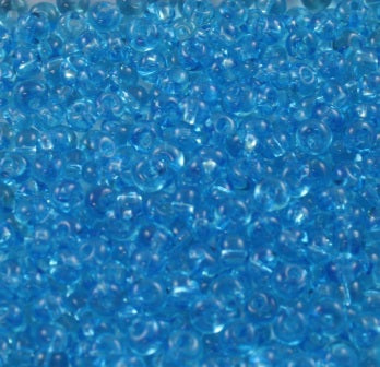 # 8 CZECH 3 MM DROP BEADS - 40G - AQUA