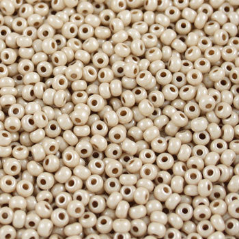#9/0 ROCAILLES - APPROX 40G - BEIGE PEARL