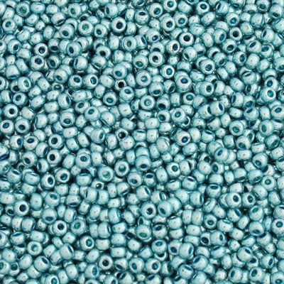 #9/0 ROCAILLES - APPROX 40G - METALLIC TEAL