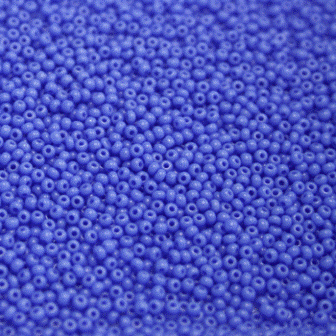 #15/0 ROCAILLES - APPROX 2G - BLUE