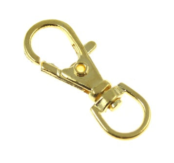 35mm gold large clip 2pcs