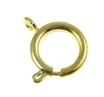 12mm gold clasp 12pcs
