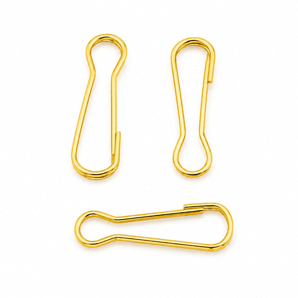20mm Gold Clip - 100pcs