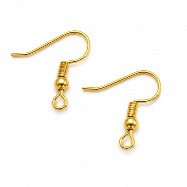20mm gold shepherd earring hooks approx 30 pairs