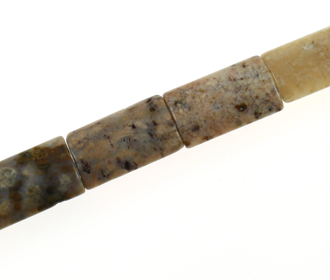 jasper pink ocean 22x12mm 20pcs