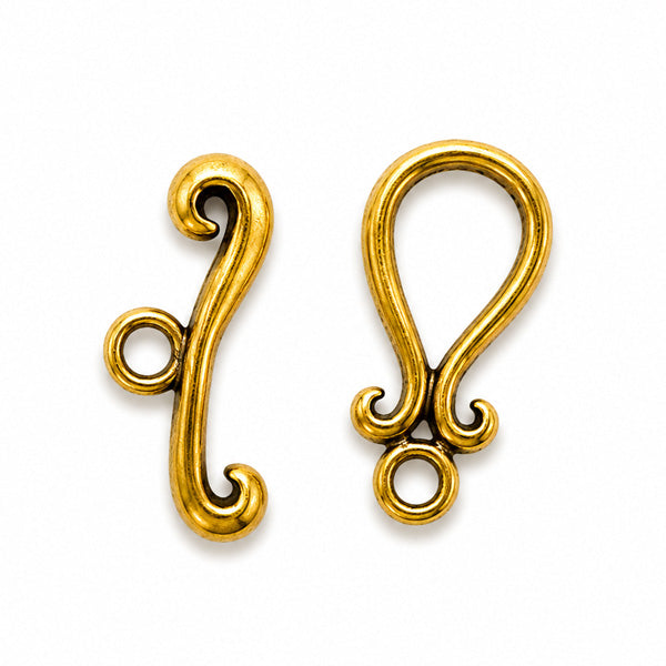 11x21mm Gold Toggle - 7 sets