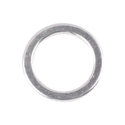 24 MM SILVER RINGS - 10 PCS