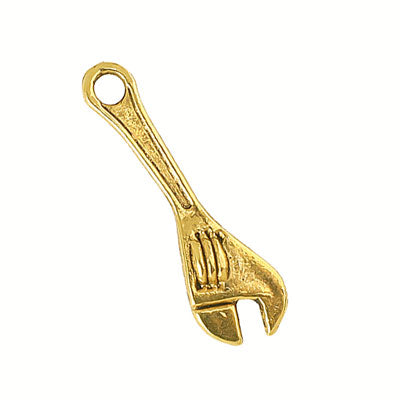 SPANNER CHARM 24 MM GOLD - 20 PCS