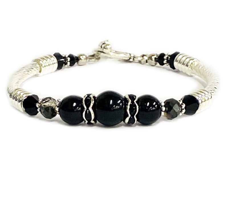 BRACELET KIT SILVER / BLACK