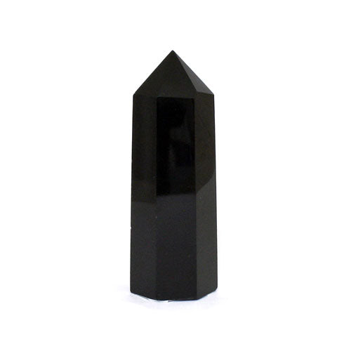 BLACK OBSIDIAN POINT 7CM