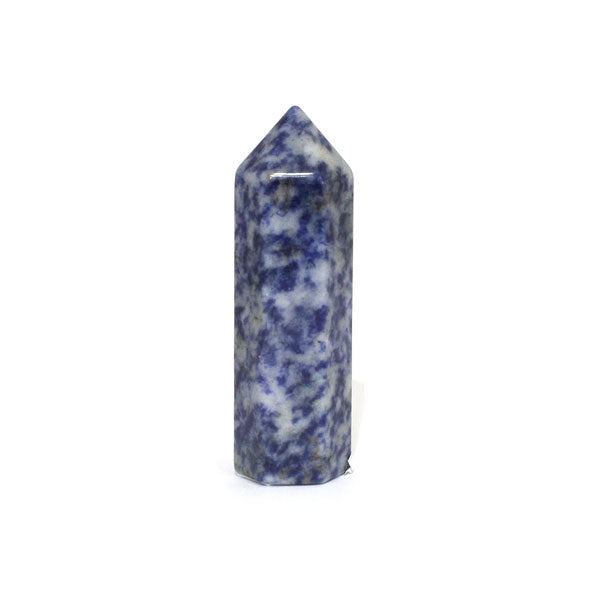 BLUE SPOT JASPER POINT 6CM