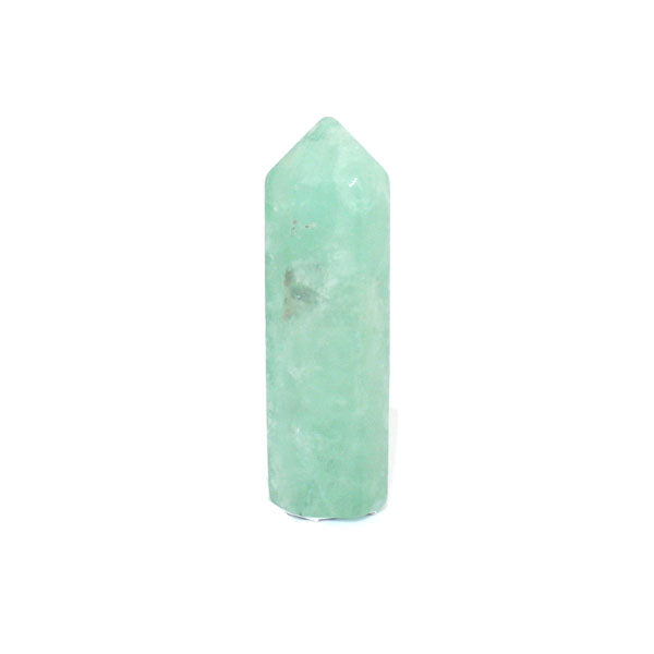 GREEN FLUORITE POINT 6CM