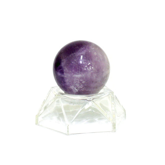 AMETHYST SPHERE 3.5CM (STAND NOT INCLUDED)