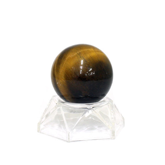 TIGER EYE SPHERE 4CM (STAND NOT INCLUDED)