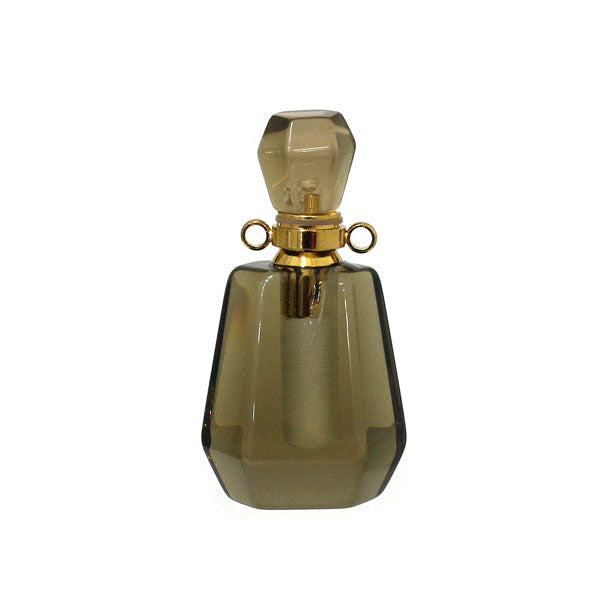 PERFUME BOTTLE SMOKY QUARTZ 3.5CM