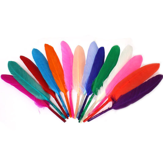 CRAFT FEATHERS 12-14CM - APPROX 90 PCS
