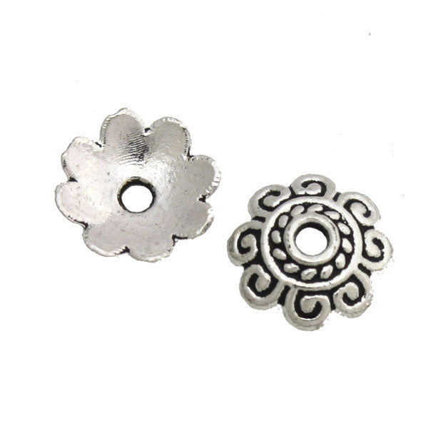 8 MM SILVER - APPROX 50 PCS