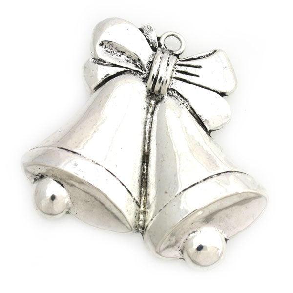 BELLS 30 MM SILVER - 4 PCS