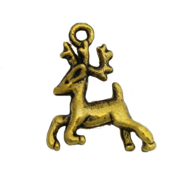 REINDEER 20 MM GOLD - 8 PCS